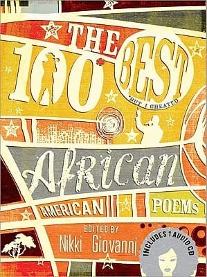 The 100 Best African American Poems: A Black Poetry Collection book cover