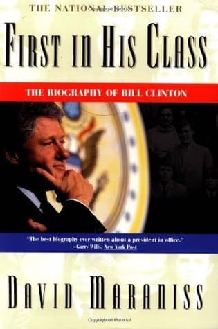First in His Class: A Biography of Bill Clinton book cover