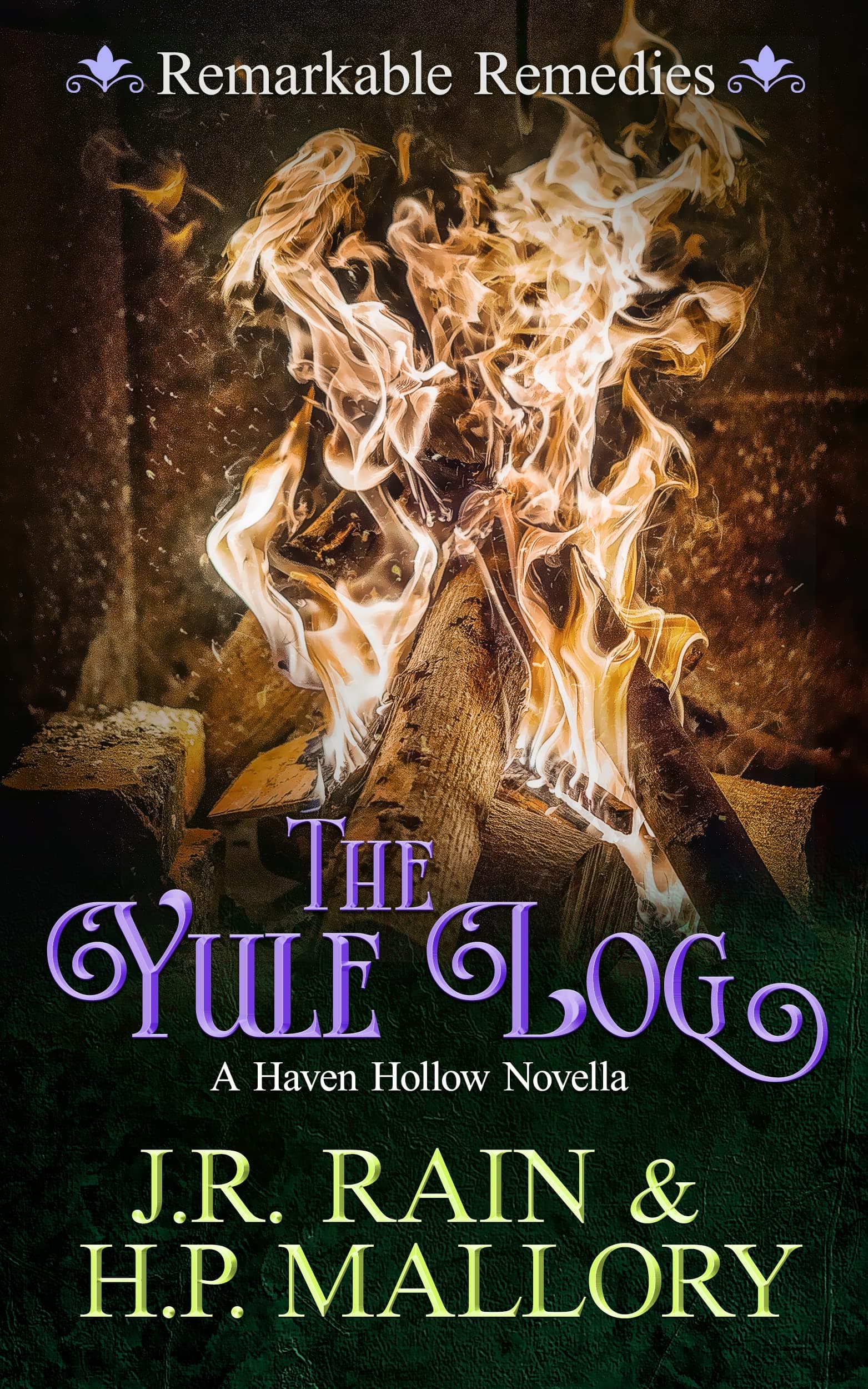The Yule Log book cover
