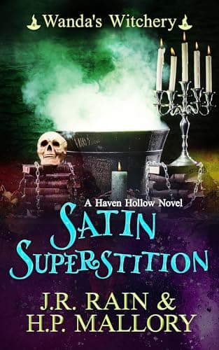 Satin Superstition (Wanda's Witchery, #9) book cover