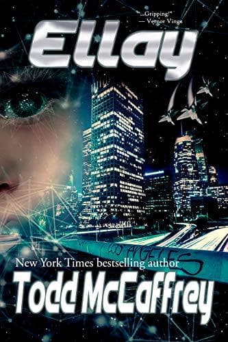 Ellay: The first AI book cover