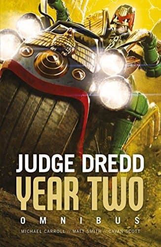 Judge Dredd: Year Two Omnibus book cover