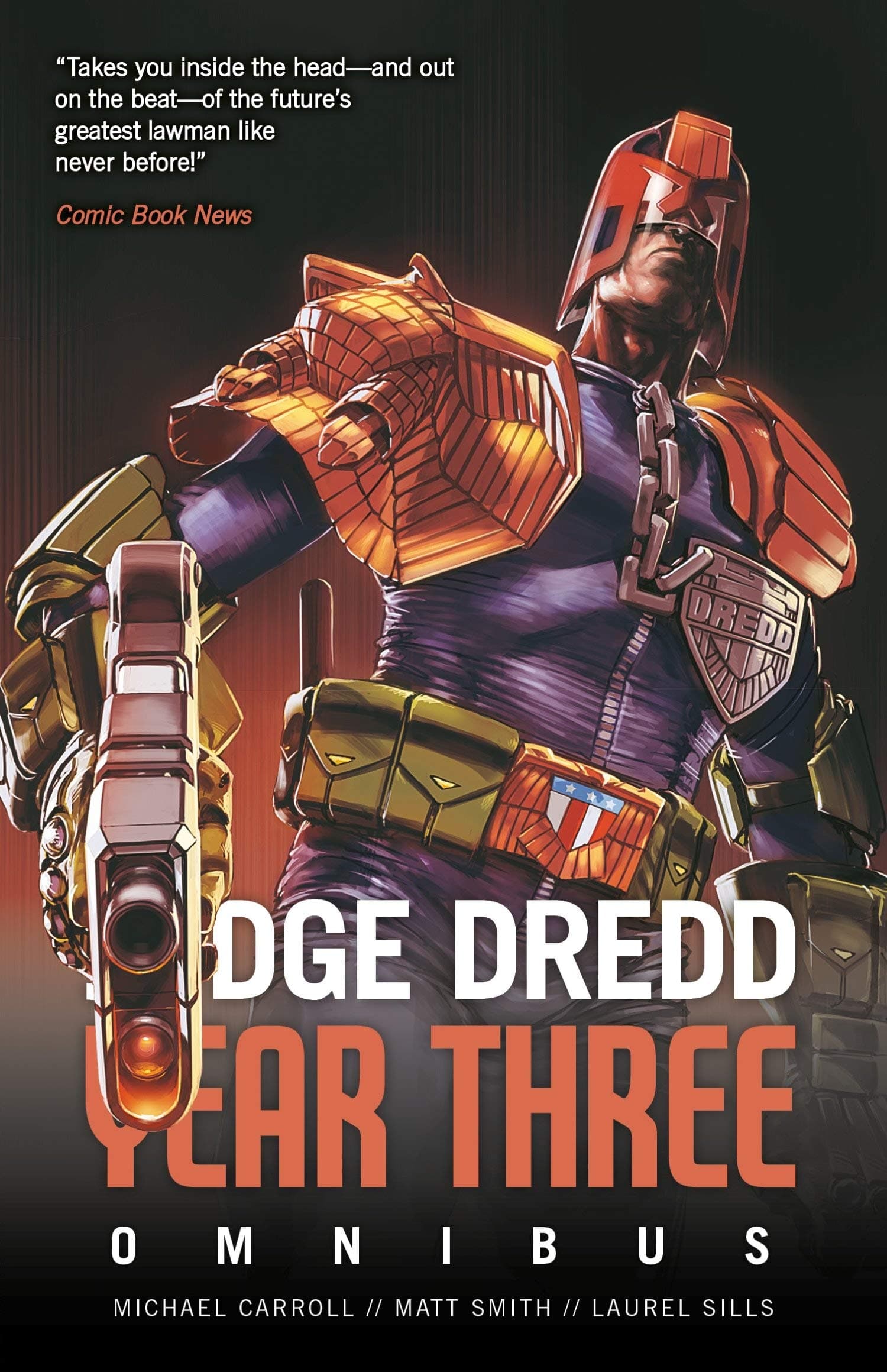 Judge Dredd Year Three book cover