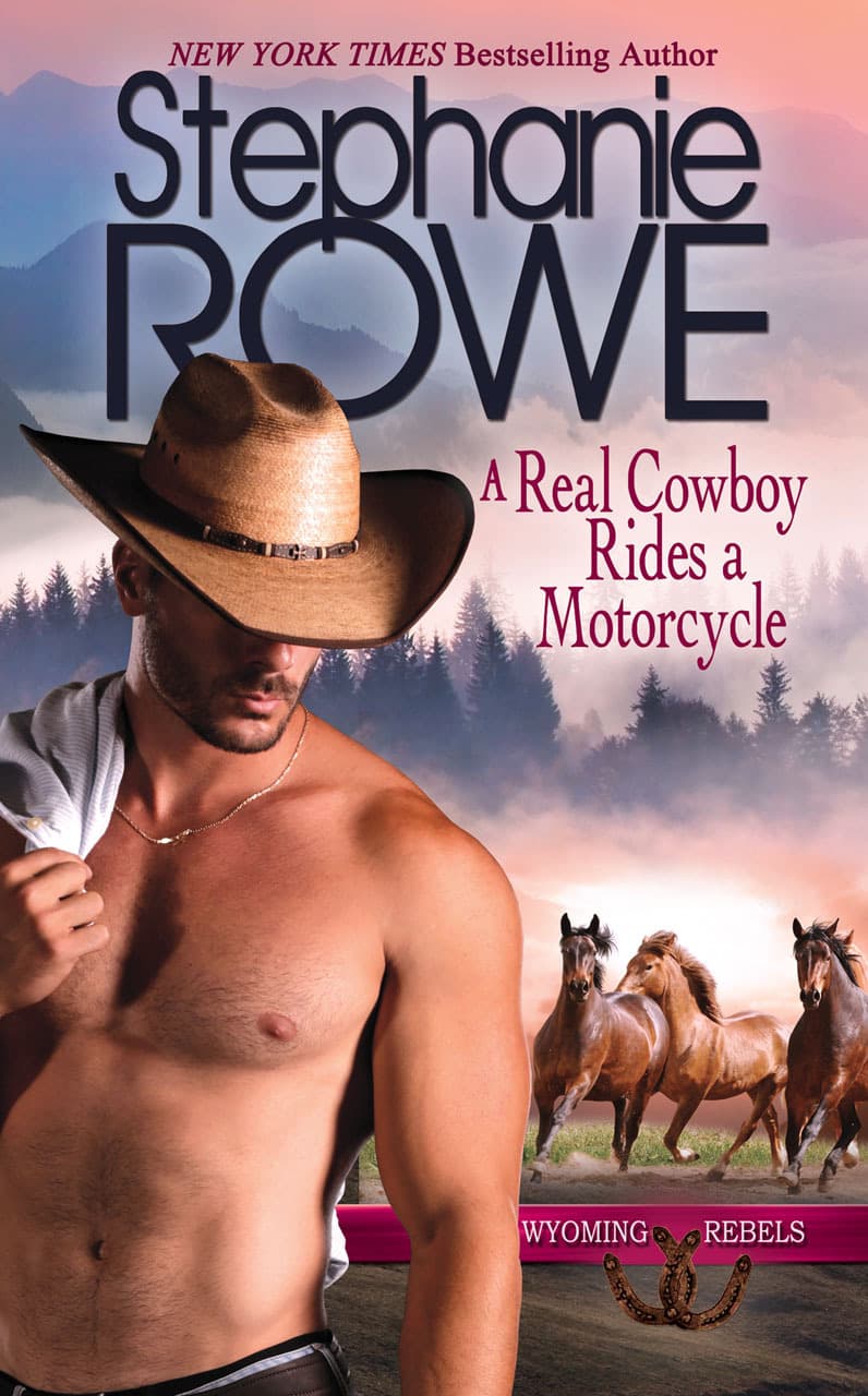 A Real Cowboy Rides a Motorcycle book cover