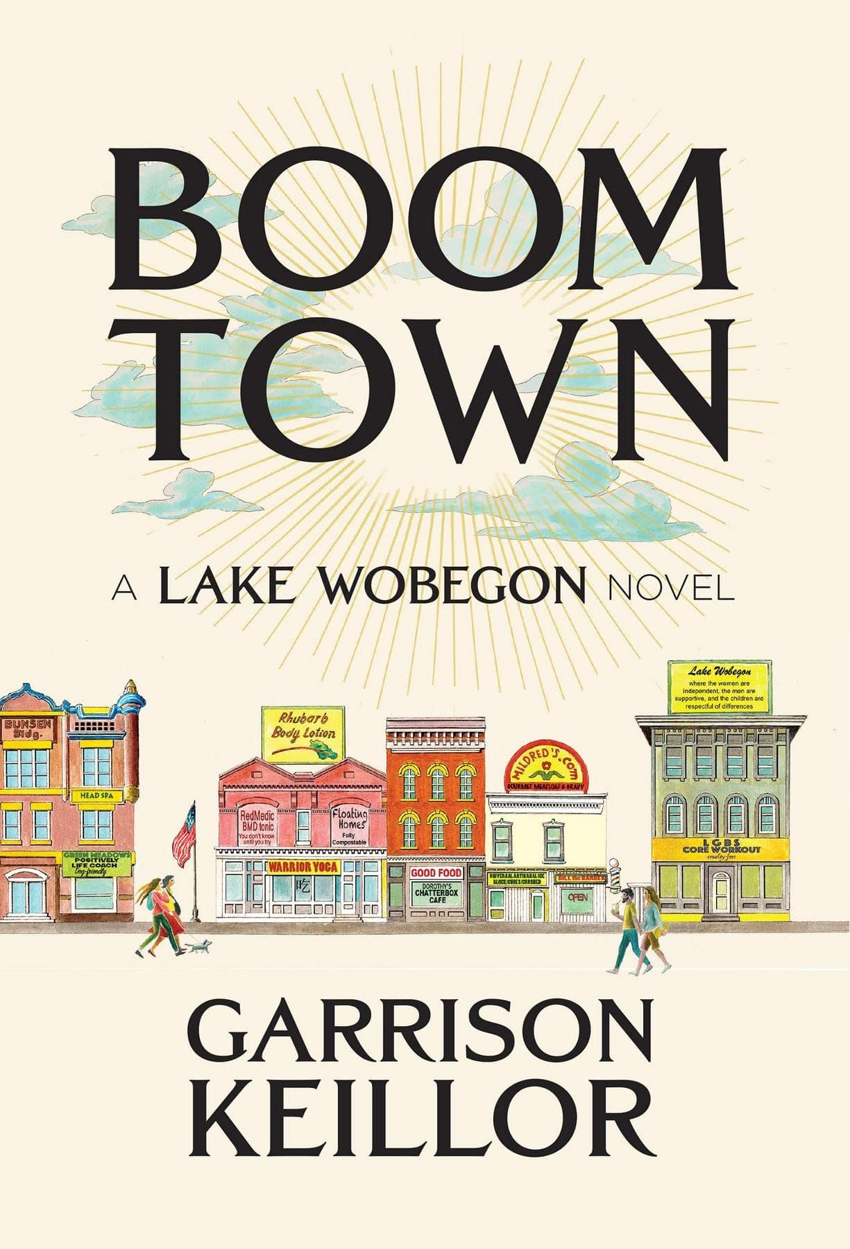 Boom Town: A Lake Wobegon Novel book cover