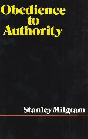 Obedience to Authority book cover