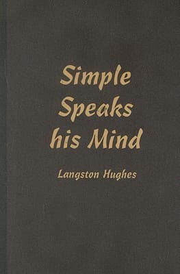 Simple Speaks His Mind book cover