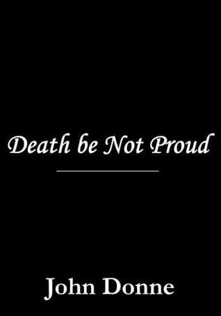 Death Be Not Proud book cover