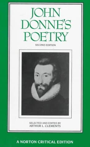 John Donne's Poetry book cover