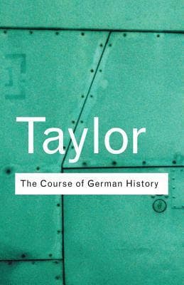 The Course of German History book cover