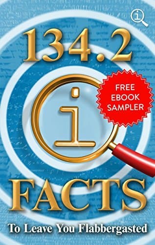 134.2 QI Facts to Leave You Flabbergasted: Free EBook Sampler book cover