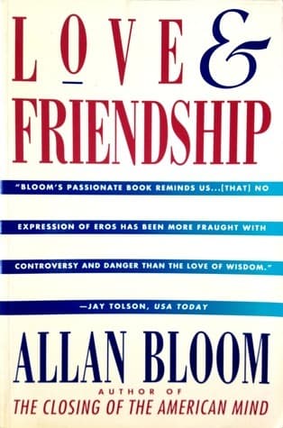 Love and Friendship book cover