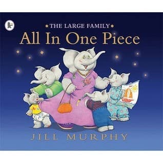 All In One Piece by Jill Murphy book cover