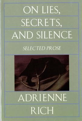 On Lies, Secrets, and Silence. Selected Prose 1966-1978 book cover