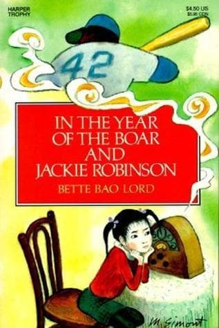 In the Year of the Boar and Jackie Robinson book cover