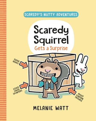 Scaredy Squirrel Gets a Surprise book cover