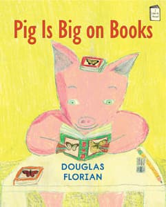 Pig is Big on Books: An I Like to Read® book book cover