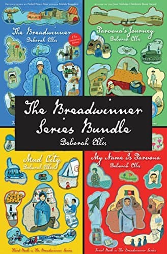 The Breadwinner Series Bundle: The Breadwinner / Parvana’s Journey / Mud City / My Name Is Parvana book cover
