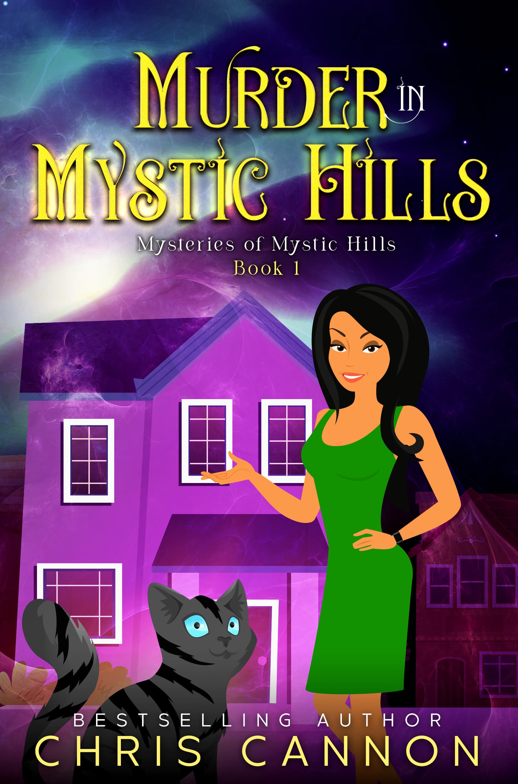 Murder in Mystic Hills book cover