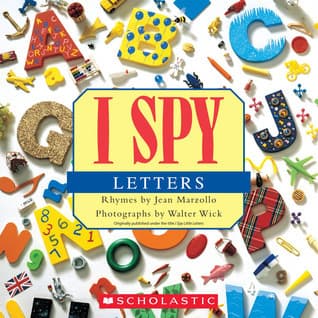 I Spy Letters book cover