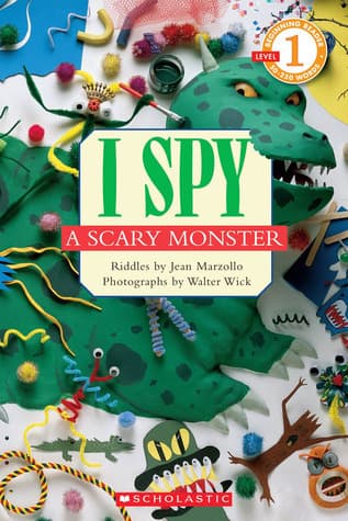 I Spy a Scary Monster book cover