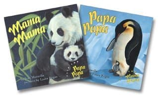 Mama Mama; Papa Papa: A Flip Board Book book cover