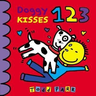 Doggy Kisses 123 book cover