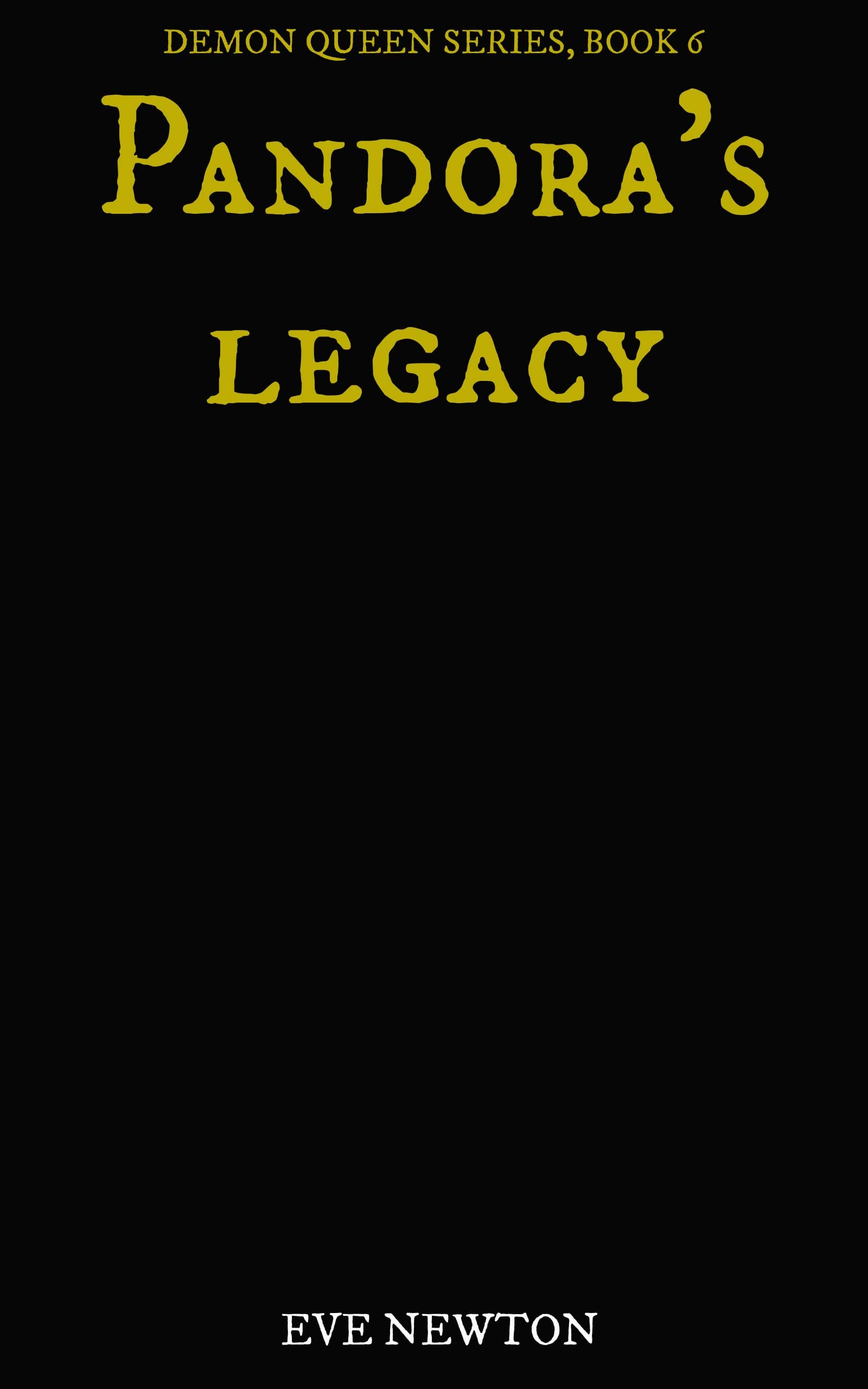 Pandora's Legacy book cover