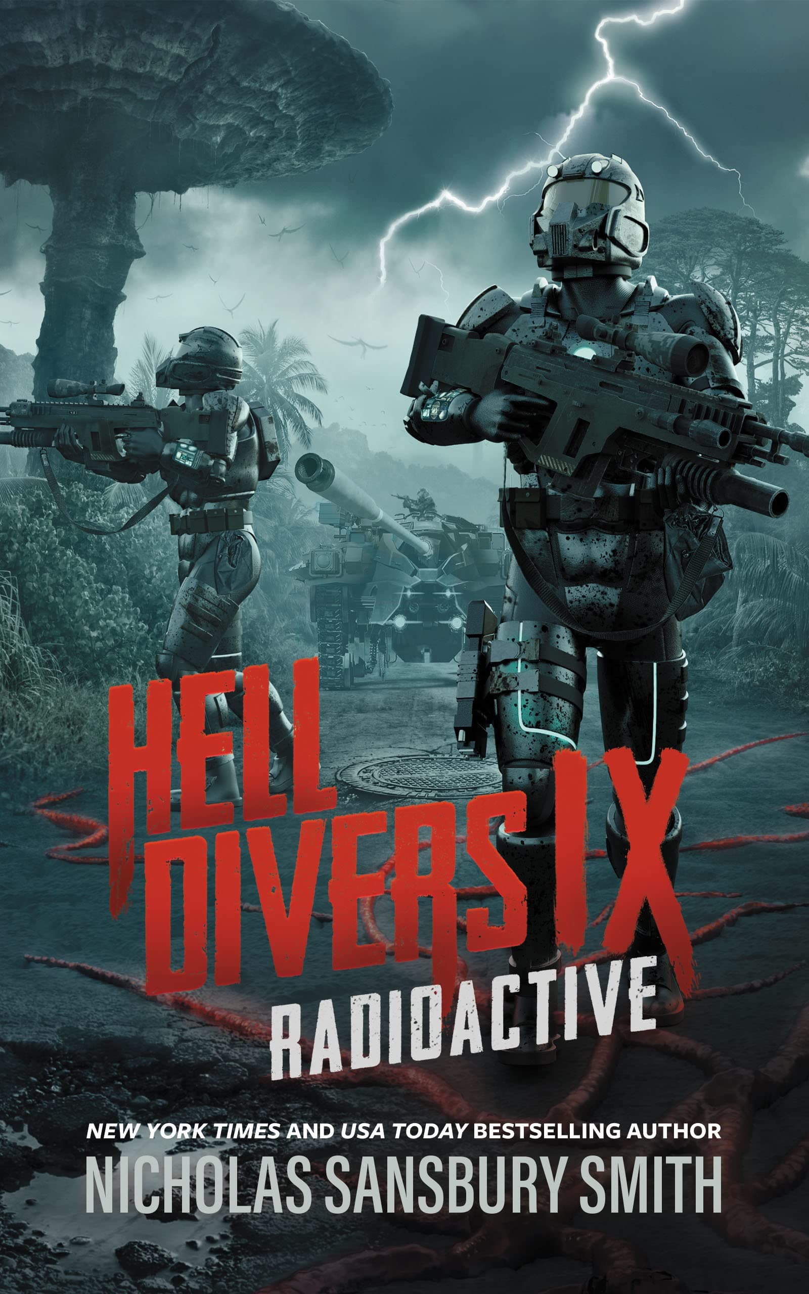 Radioactive book cover