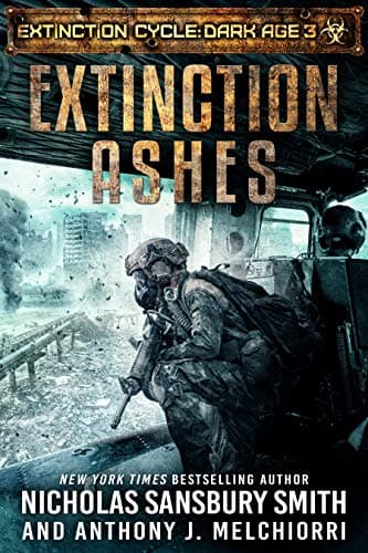 Extinction Ashes book cover