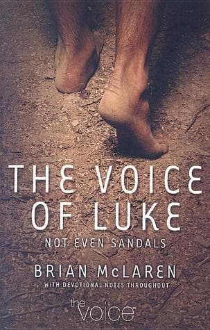 The Voice of Luke: Not Even Sandals book cover