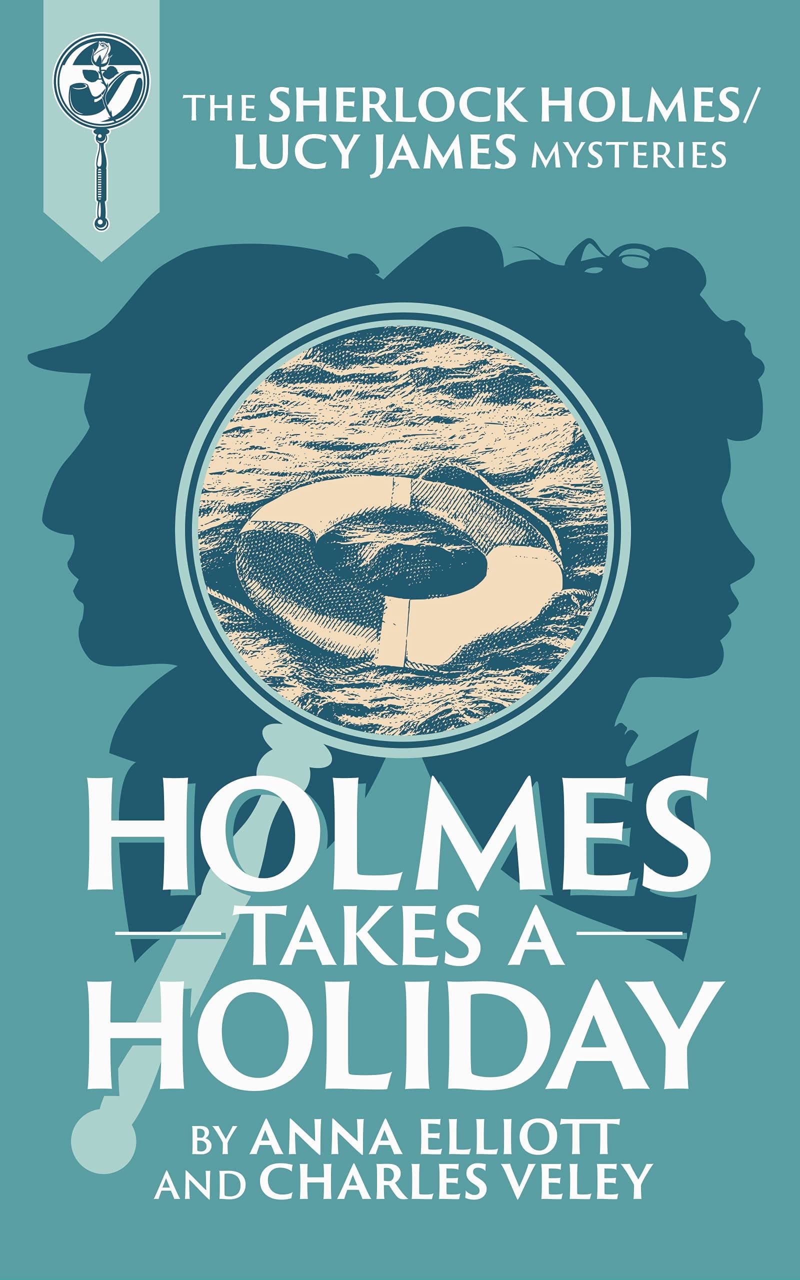 Holmes takes a Holiday book cover